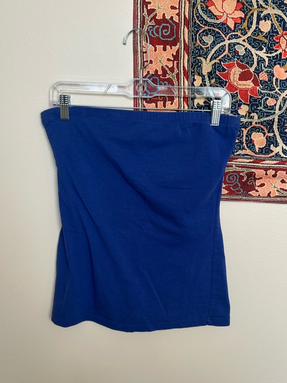 Y2K wet seal blue tube top
